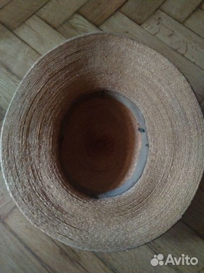 Шляпа женская соломенная, старинная, 19 век