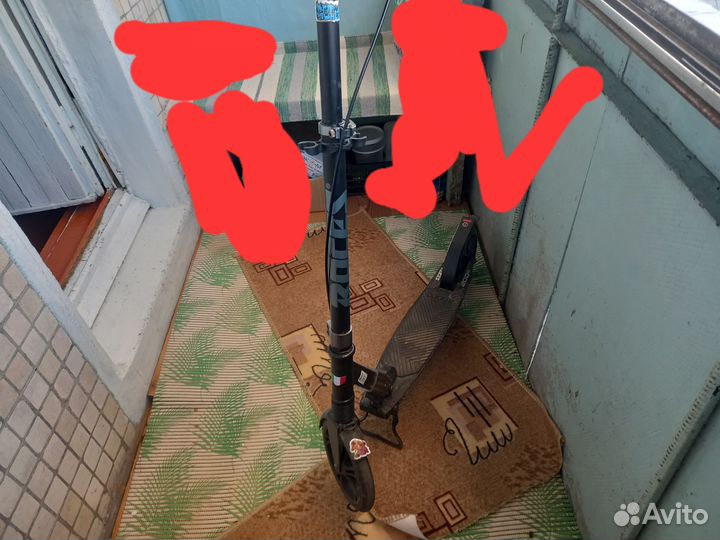 Самокат взрослый бу