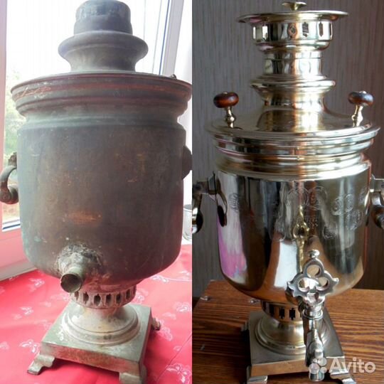 Реставрация самовара