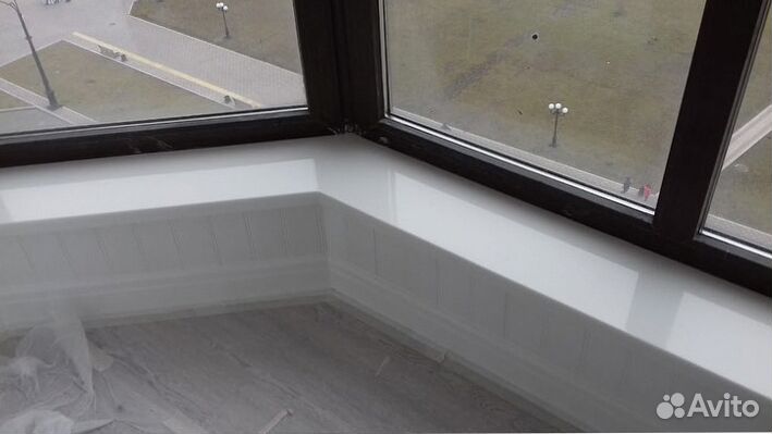 Подоконник под мрамор