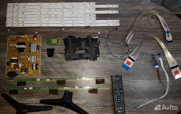 Запчасти для телевизора LG 49uk6200pla