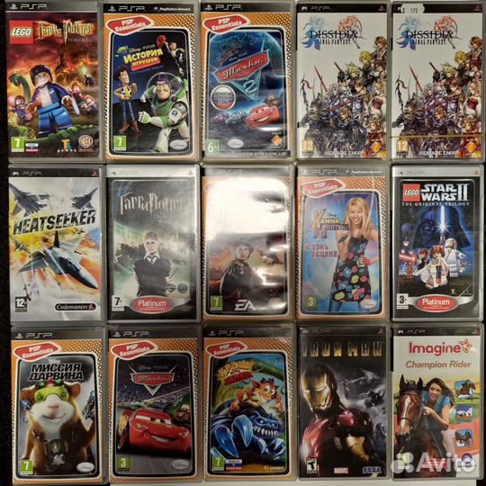 Диски PSP лицензия