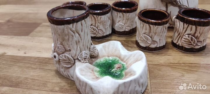 Набор посуды (стопки и графин)