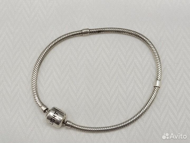 Браслет для шармов серебро 925 проба Sanlight
