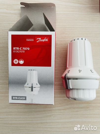 Термоголовка для радиатора Danfoss RTR-C 7070