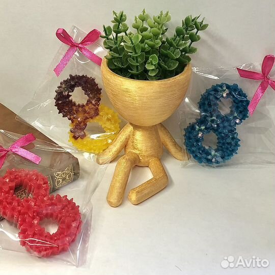 Мыло ручной работы на 8 марта