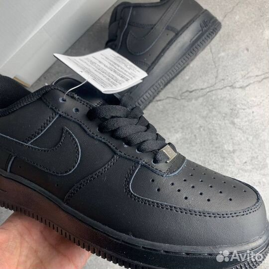 Кроссовки Nike Air Force 1 Black (36-45)