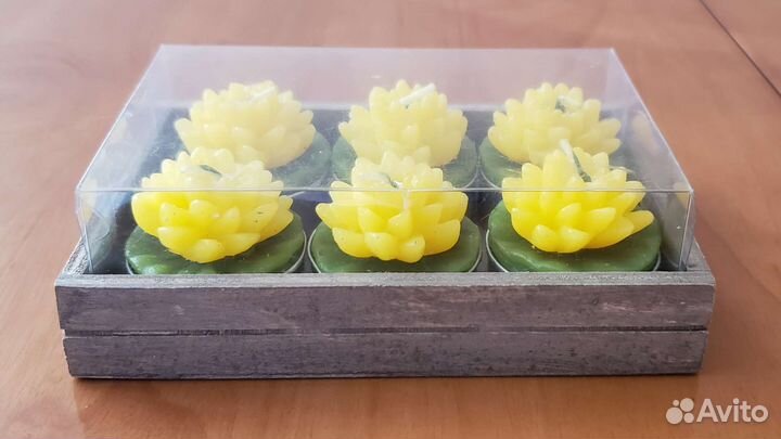 Новый набор Голландия свеча подсвечник 6 свечей