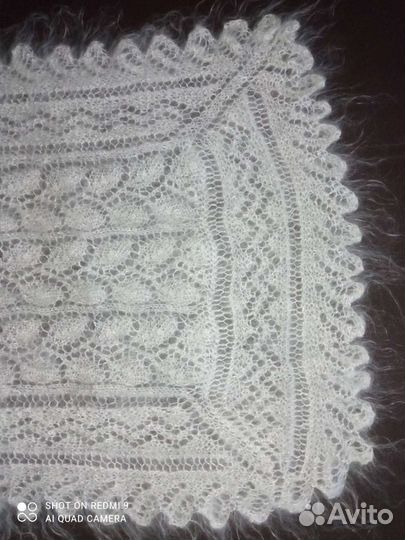 Шарф пуховый