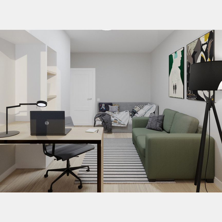 1-к. квартира, 27 м², 10/12 эт.