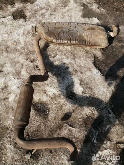 Глушитель на Volvo S 40