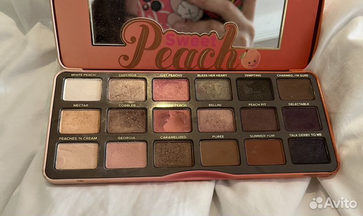 Палетка теней Too/Two/TOO Faced Sweet Peach