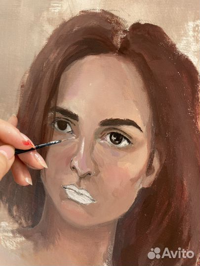 Портрет на холсте по фото