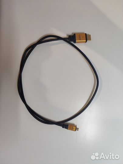Кабель hdmi microhdmi high speed