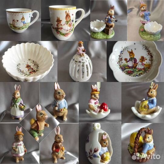 Посуда Villeroy boch Виллерой Пасха Кролики
