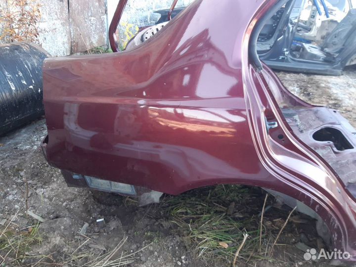 Задняя часть Хендай Акцент