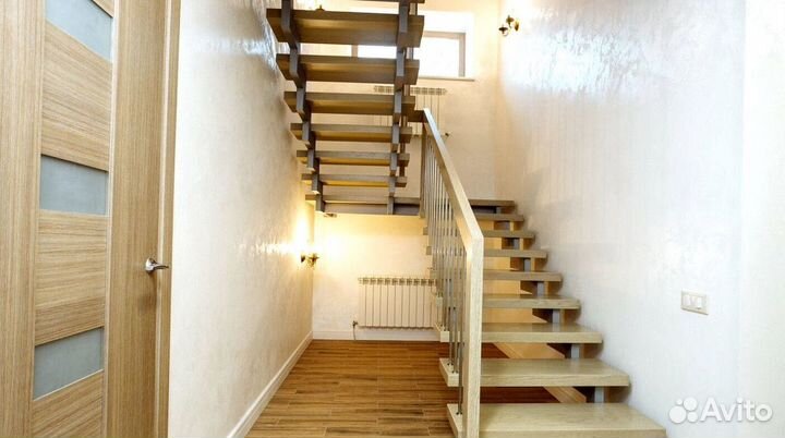 Лестница прямая под ключ