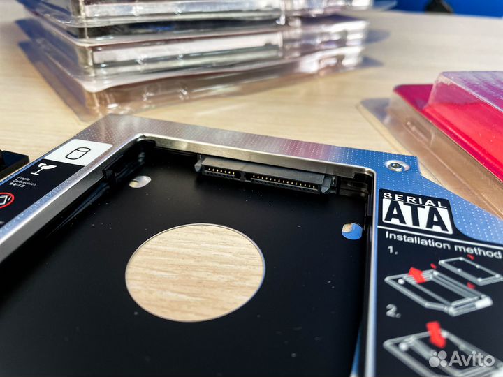 Переходник/ салазки Optibay 9.5мм для ноутубка