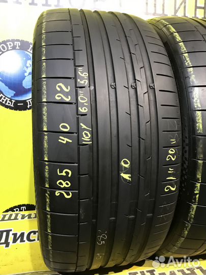 Continental ContiSportContact 6 SUV 285/40 R22 110Y