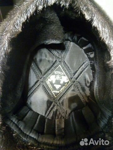 Норковая шапка мужская