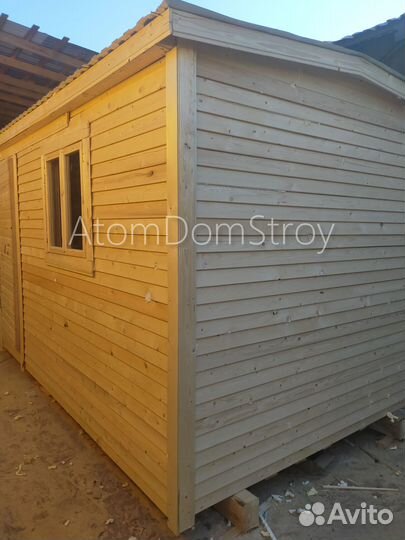 Вагончик с надежной крышей