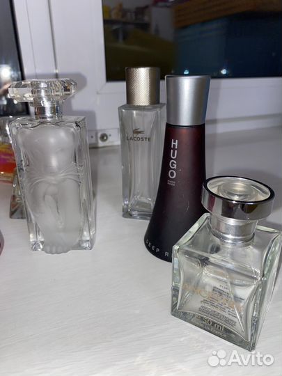 Пустые флаконы от духов