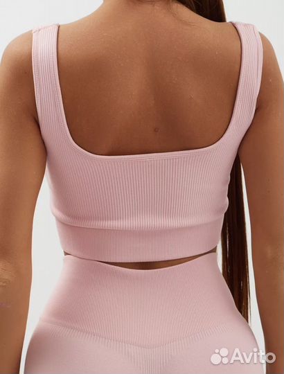 Леггинсы в рубчик