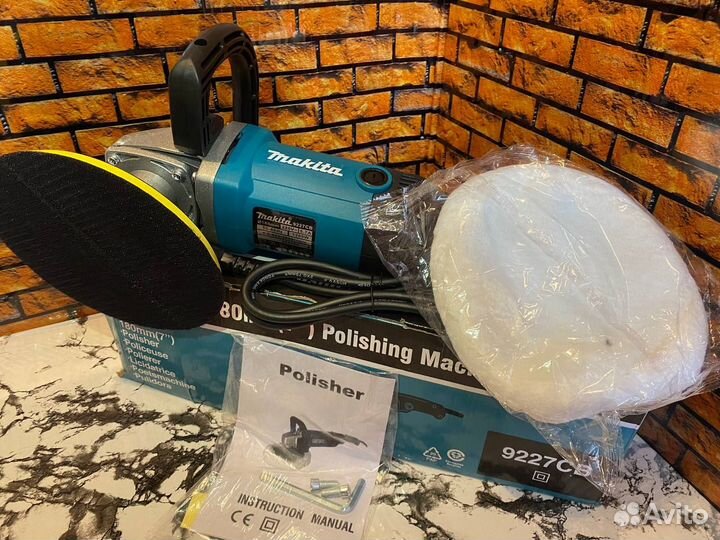 Полировальная машинка makita