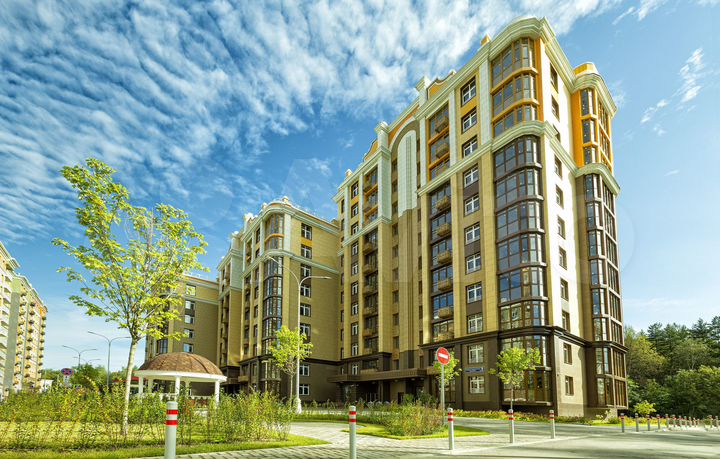 2-к. квартира, 55 м², 10/22 эт.