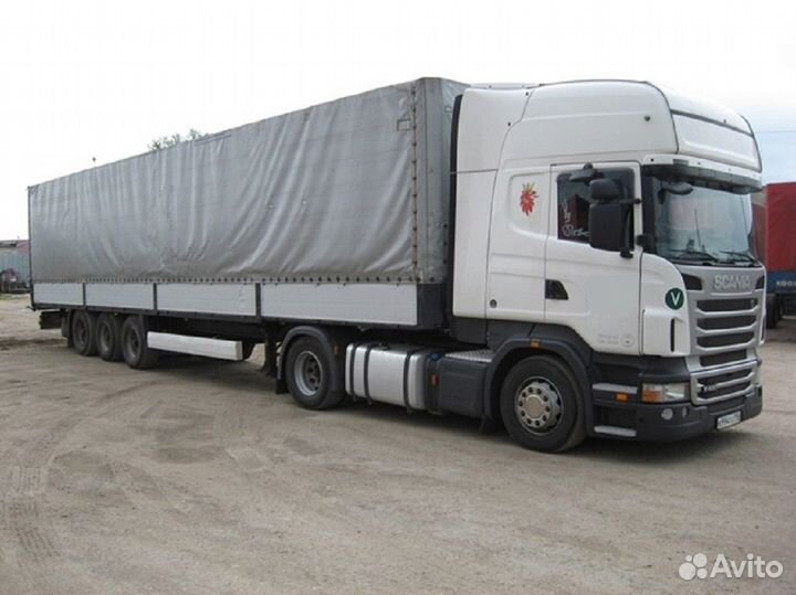 Грузоперевозки фура 20 тонн тент борт реф коники