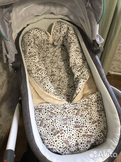 Коляска 2 в 1 bebe mobile movo