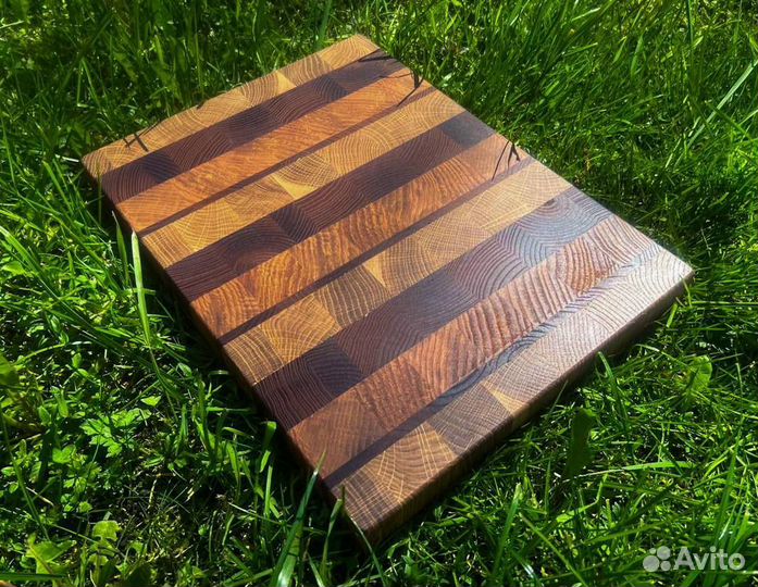 Торцевая разделочная кухонная доска