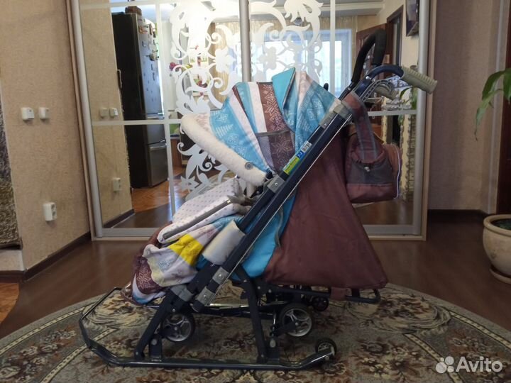 Санки коляска ника 7 3