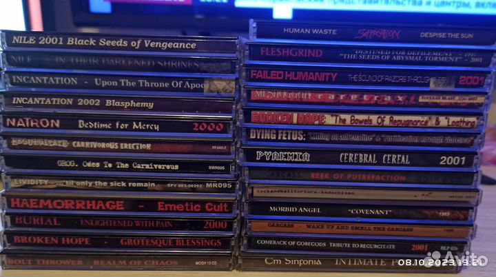CDR. Death metal, grindcore
