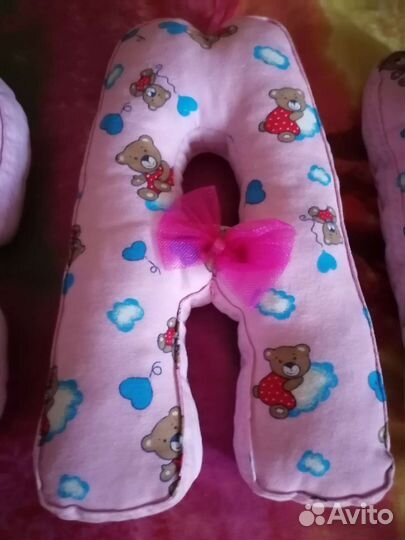 Объемные буквы именные