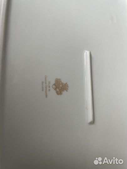 Поднос «Ресторан» ГДР фарфор