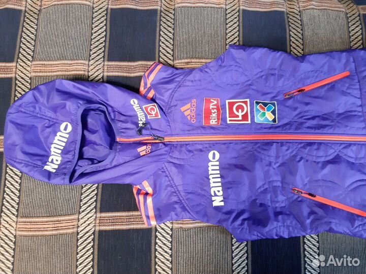 Лыж.Жилетки разминочные Сборной adidas 42-44