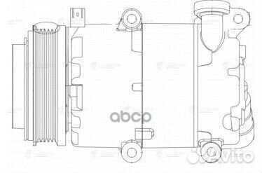 Компрессор кондиционера ford focus II ford 1368905