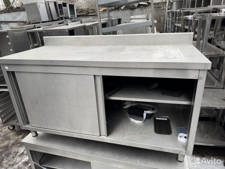 Столы купе из нержавейки