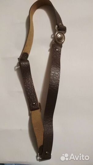 Ремень новый кожаный СССР