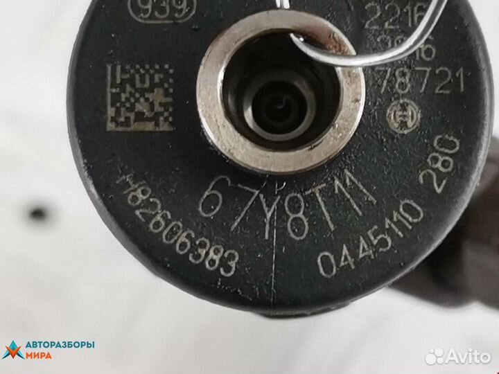 Форсунка Renault Scenic 2 рест. 2007 8200606383