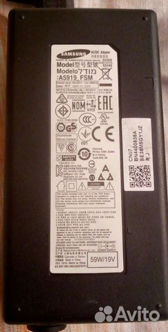 Блок питания(сетевой адаптер) Samsung