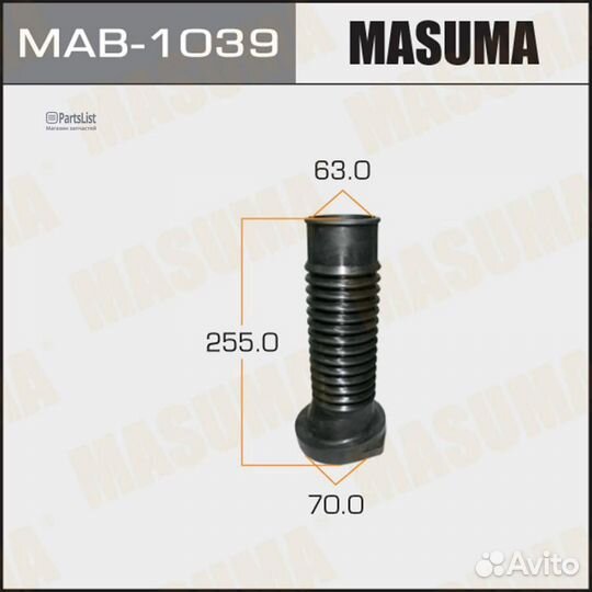 Пыльник аморт задн. MAB1039 Москва