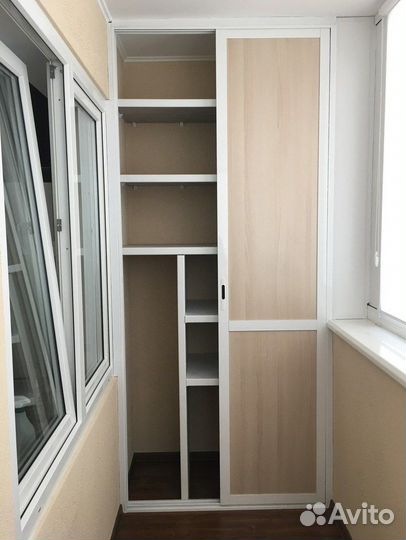 Влагостойкий шкаф на балкон на заказ с доставкой