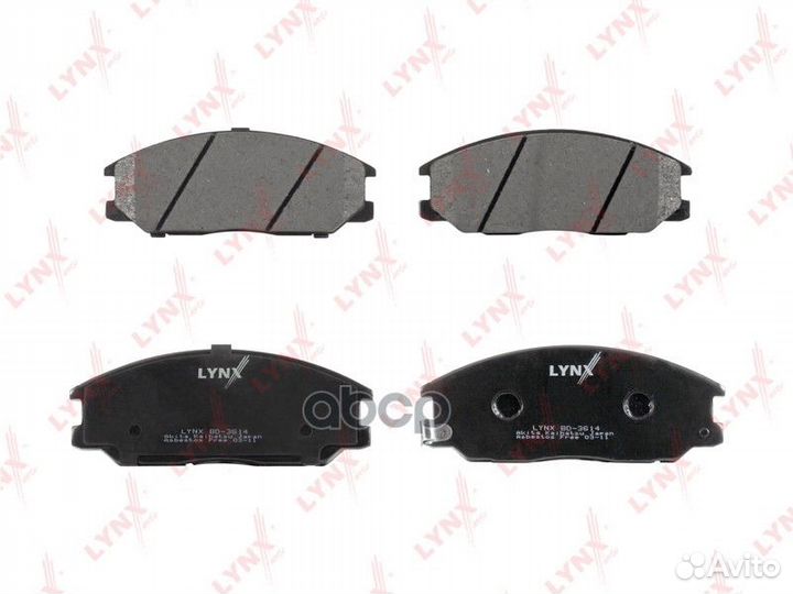 Колодки тормозные дисковые перед BD3614 LYN