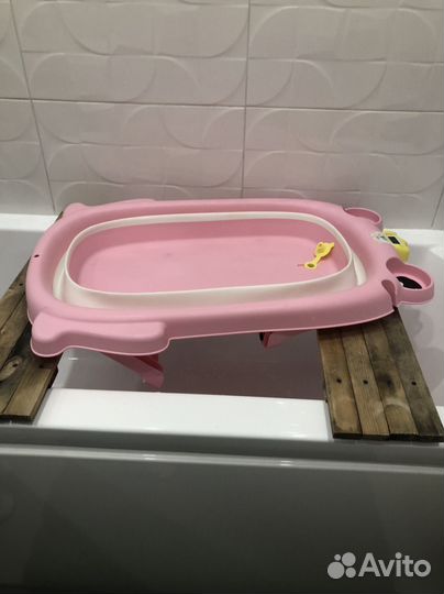 Ванна для купания складная с гамаком