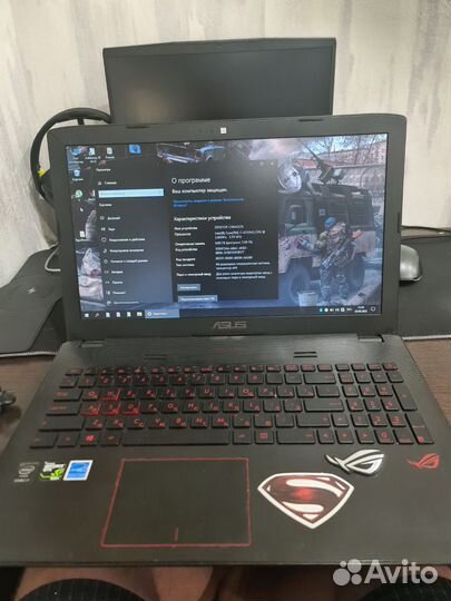 Игровой ноутбук asus rog