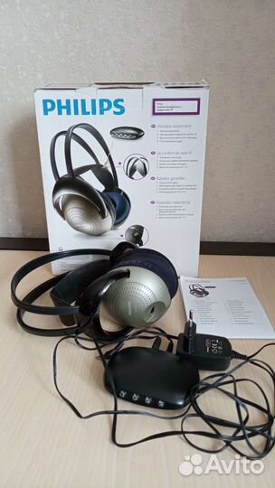 Наушники беспроводные philips бу