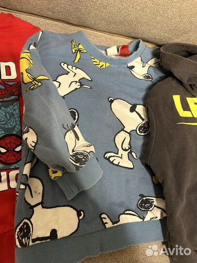 Лонгсливы толстовки джинсы рубашка 104-110