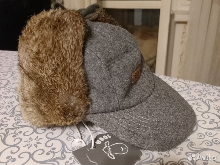 Шапка зимняя для мальчика. Гулливер. Р. 52